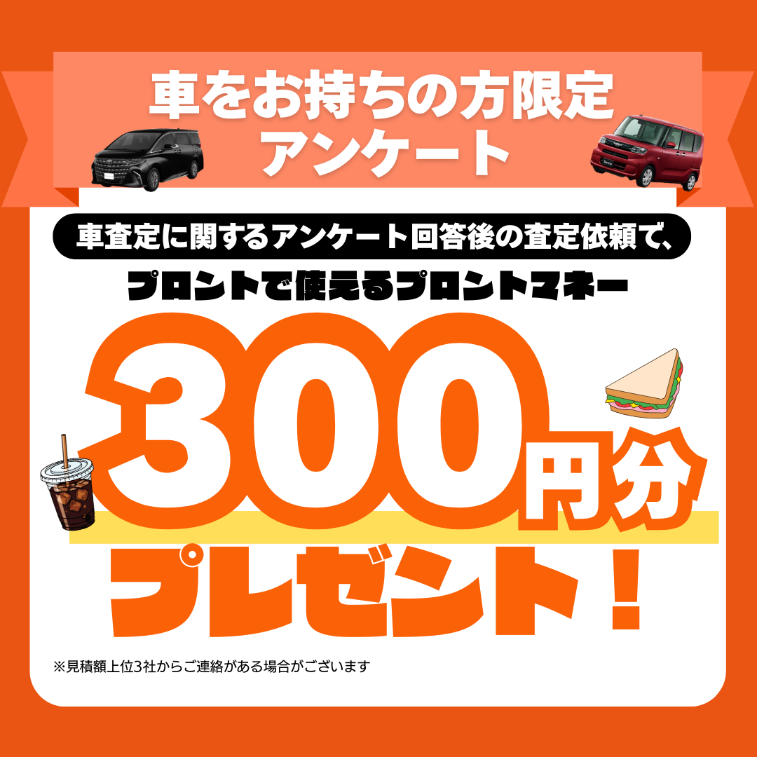 CTN車一括査定アンケート