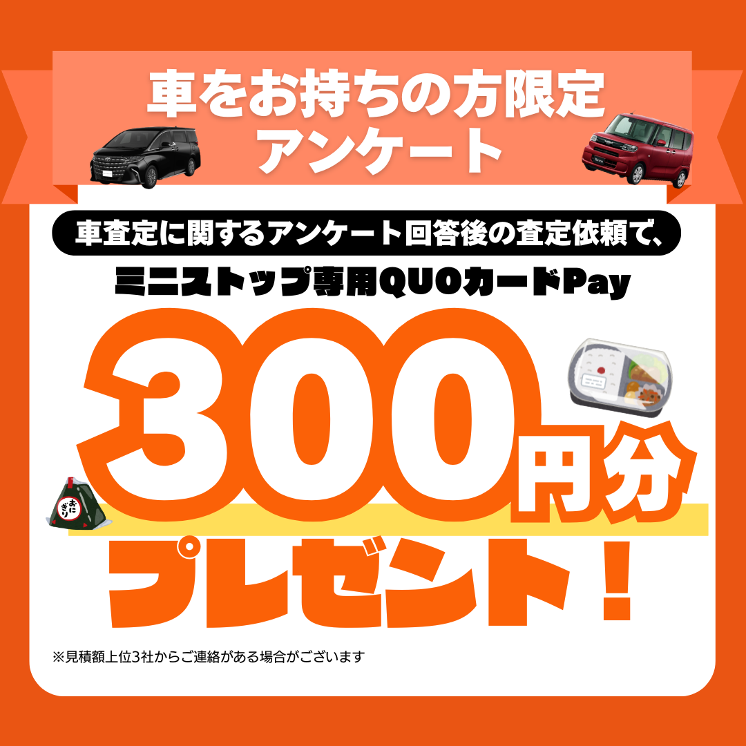 CTN車一括査定アンケート